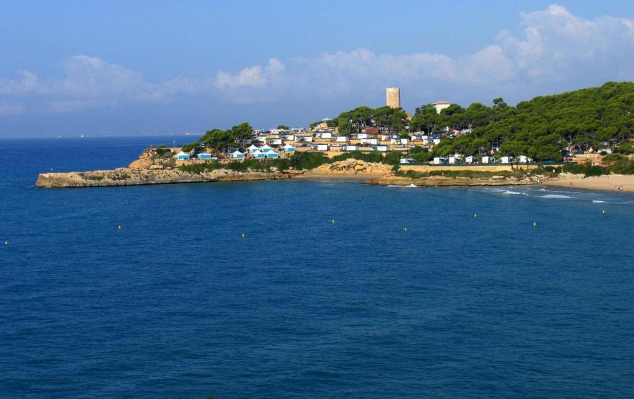 Camping Estival Torre De La Mora Tamarit Exterior foto